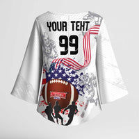 Custom American Football Kimono Sleeve Blouse Road to Glory