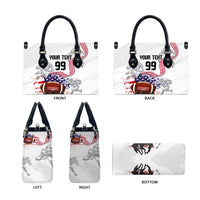 Custom American Football Leather Bag Road to Glory