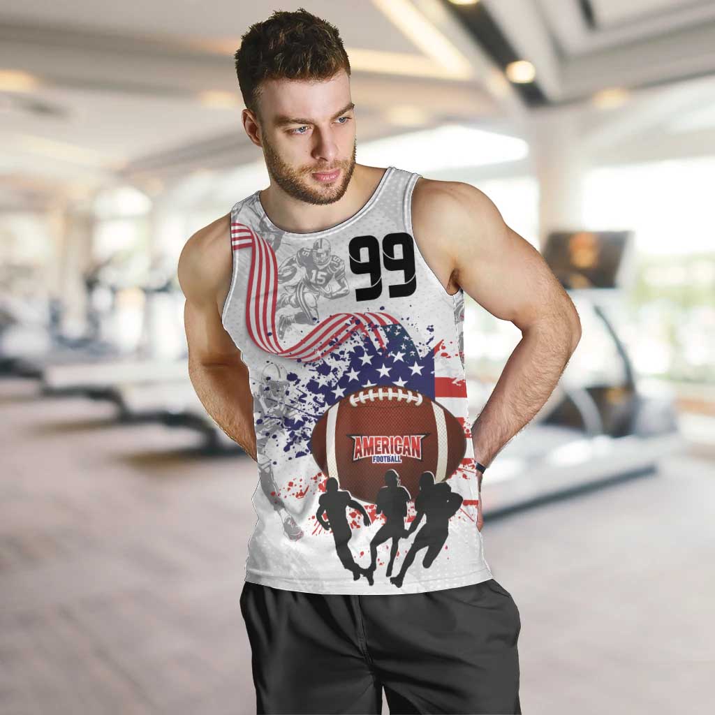 Custom American Football Men Tank Top Road to Glory