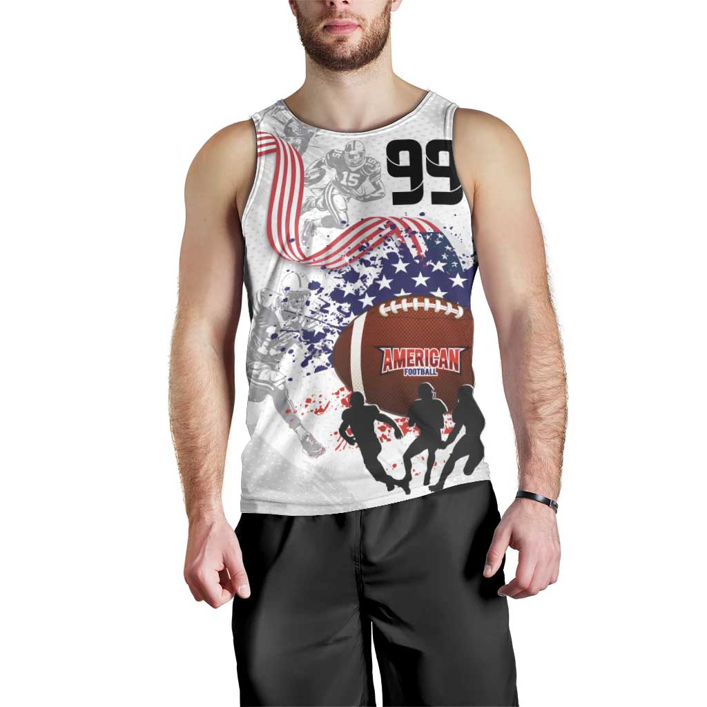 Custom American Football Men Tank Top Road to Glory