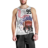 Custom American Football Men Tank Top Road to Glory