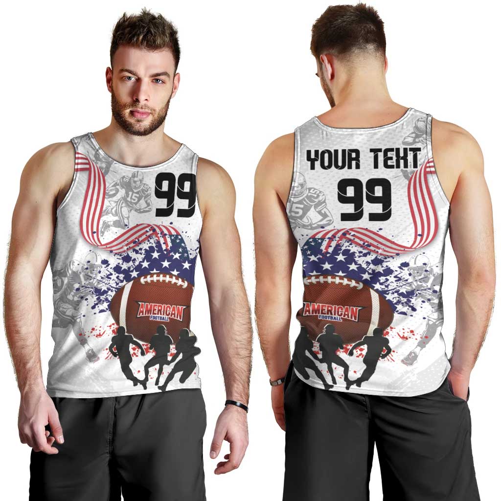 Custom American Football Men Tank Top Road to Glory