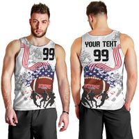 Custom American Football Men Tank Top Road to Glory