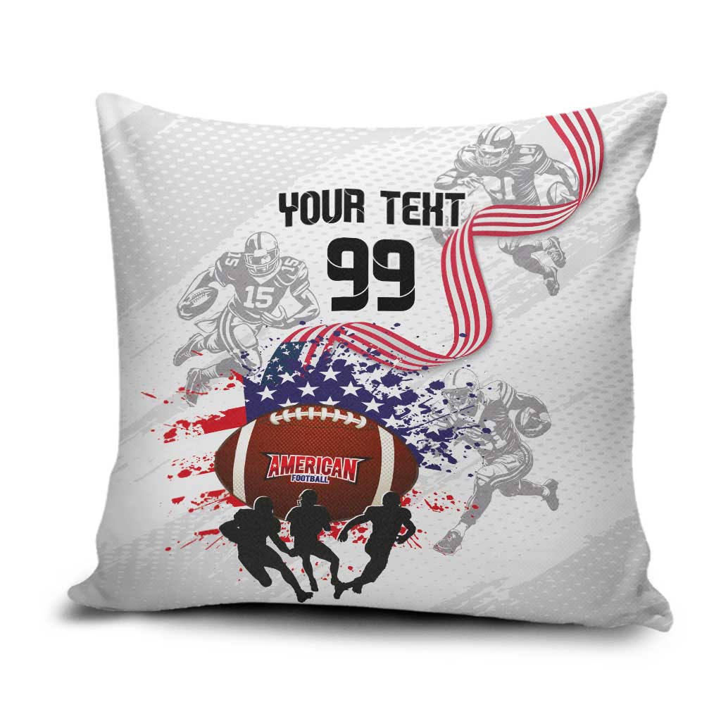 Custom American Football Pillow Cover Road to Glory