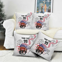Custom American Football Pillow Cover Road to Glory