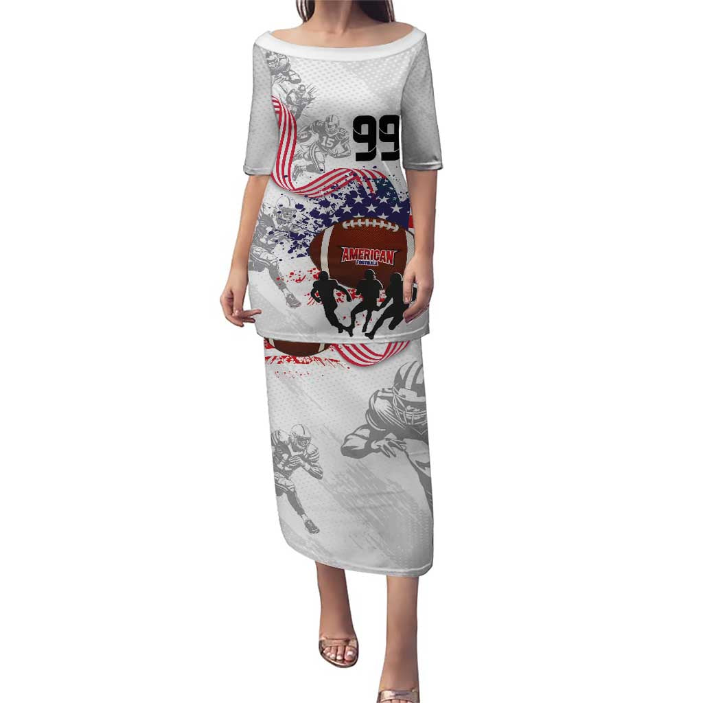 Custom American Football Puletasi Road to Glory