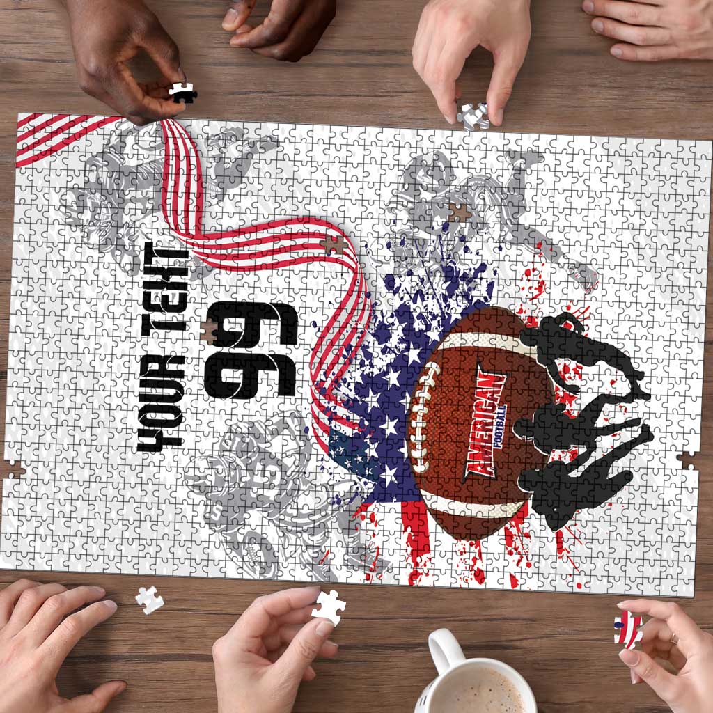 Custom American Football Puzzle Road to Glory