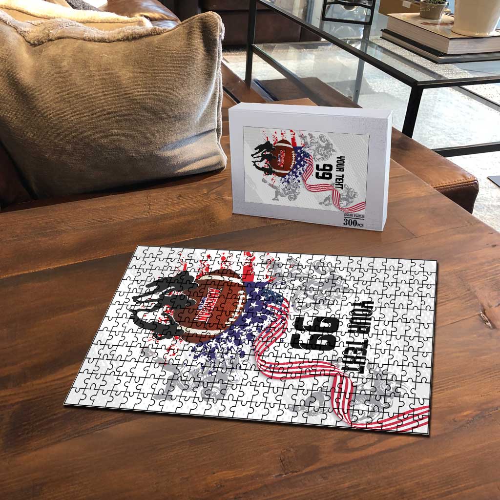 Custom American Football Puzzle Road to Glory