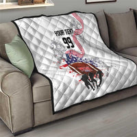 Custom American Football Quilt Road to Glory