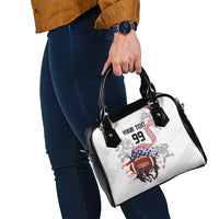 Custom American Football Shoulder Handbag Road to Glory