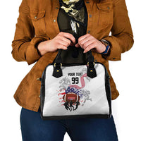 Custom American Football Shoulder Handbag Road to Glory