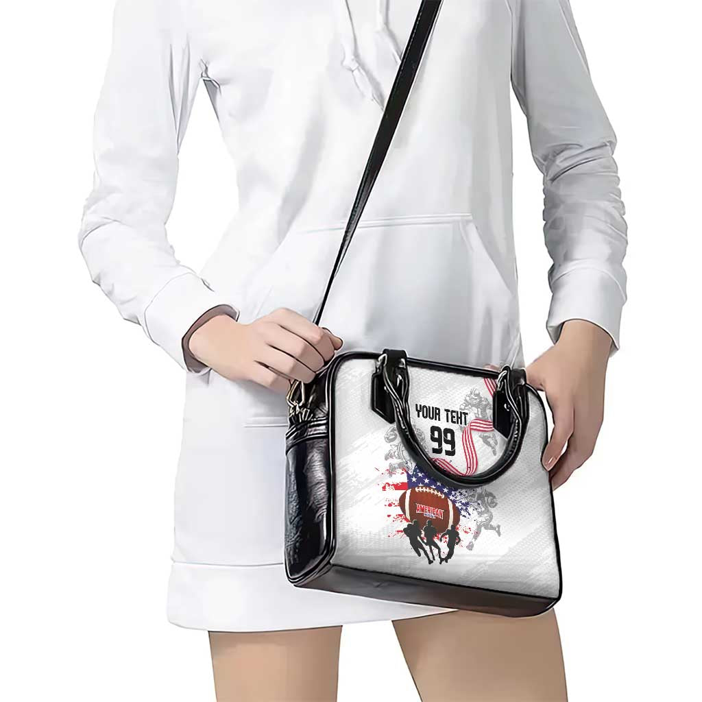 Custom American Football Shoulder Handbag Road to Glory