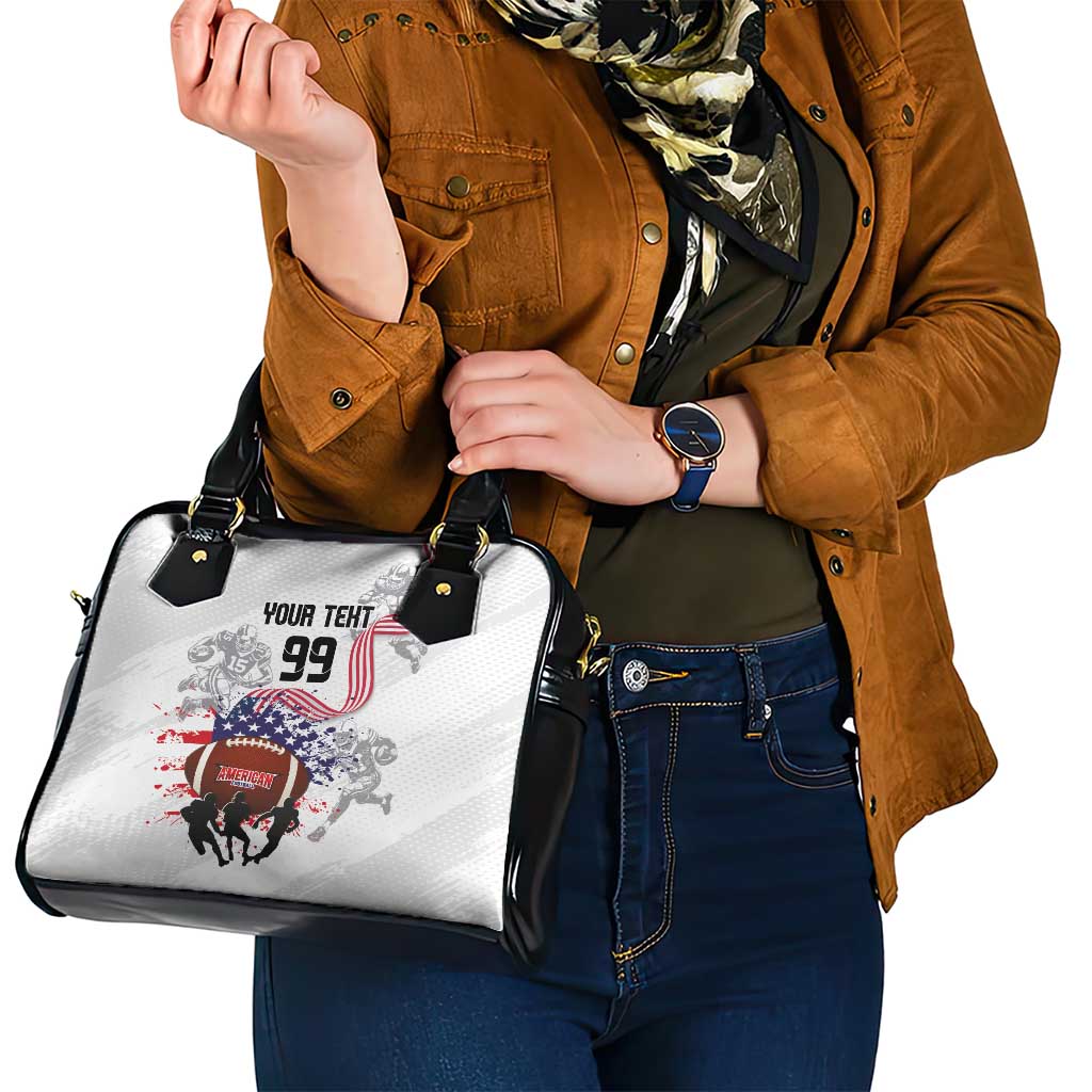 Custom American Football Shoulder Handbag Road to Glory