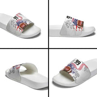 Custom American Football Slide Sandals Road to Glory