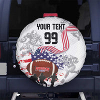 Custom American Football Spare Tire Cover Road to Glory