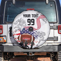 Custom American Football Spare Tire Cover Road to Glory