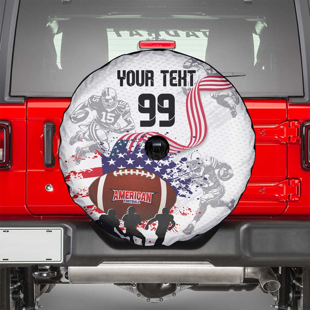Custom American Football Spare Tire Cover Road to Glory
