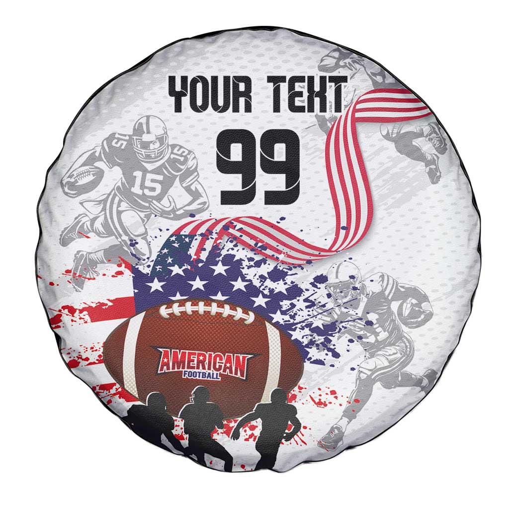 Custom American Football Spare Tire Cover Road to Glory
