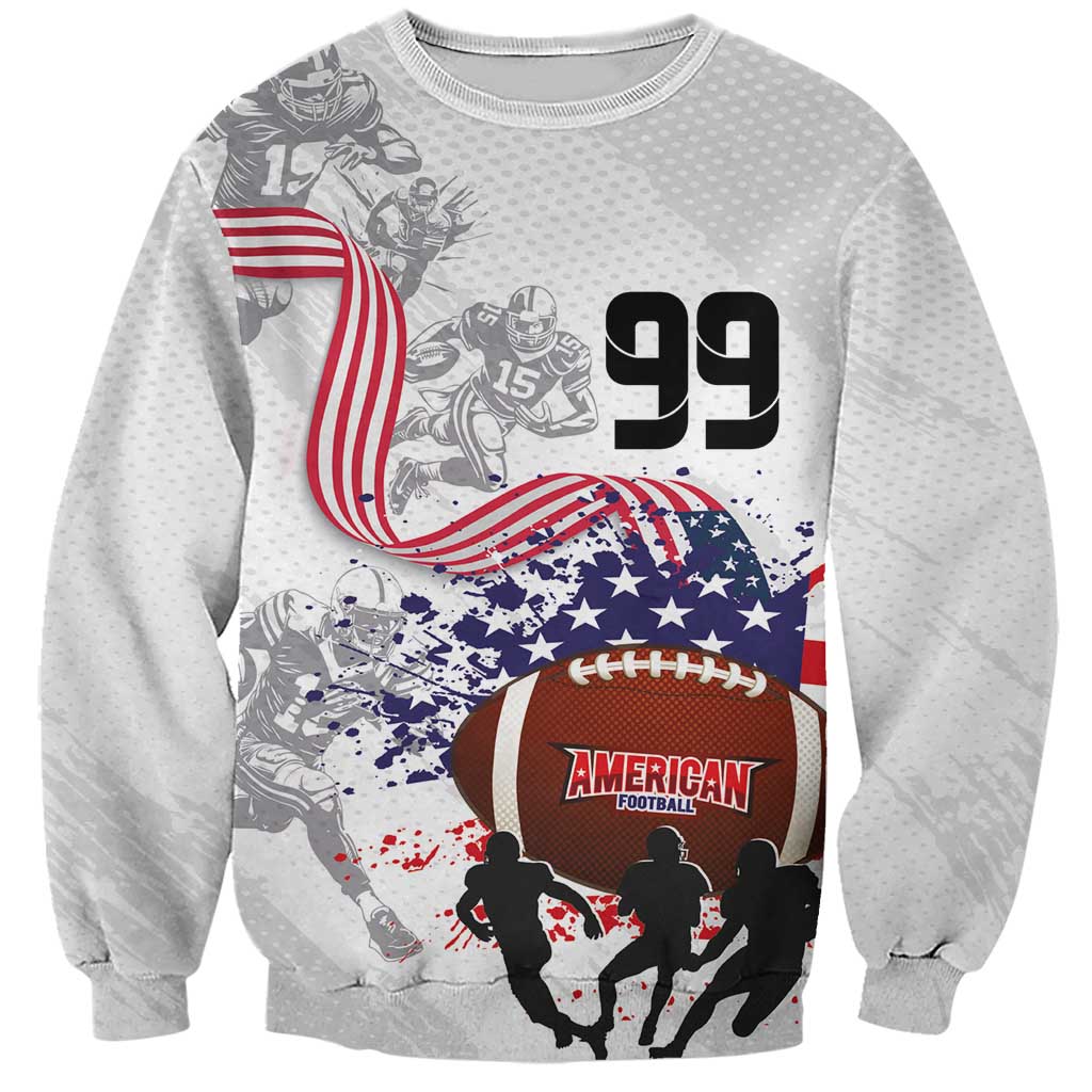 Custom American Football Sweatshirt Road to Glory