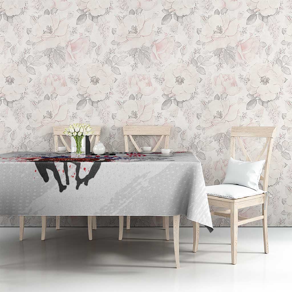 Custom American Football Tablecloth Road to Glory