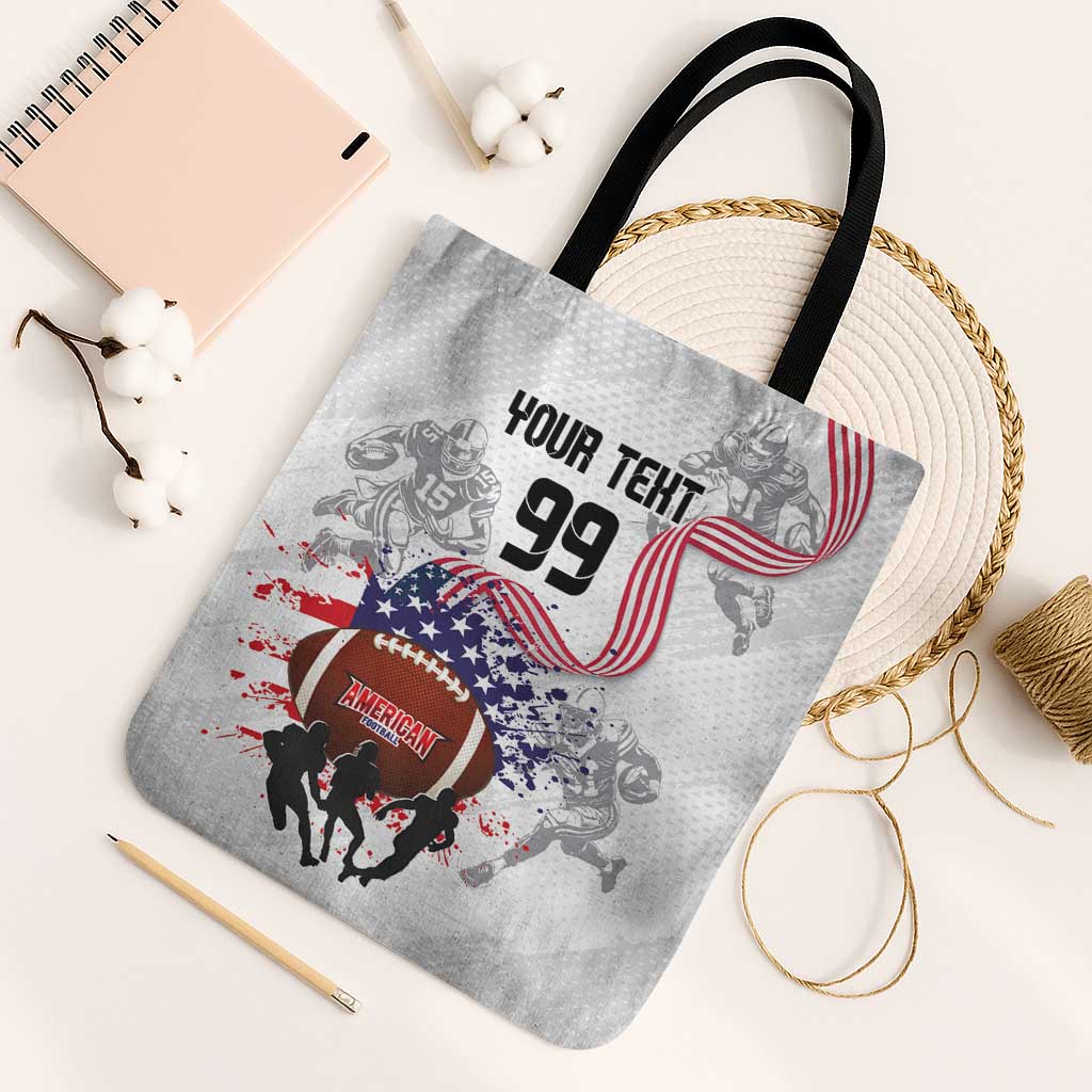 Custom American Football Tote Bag Road to Glory