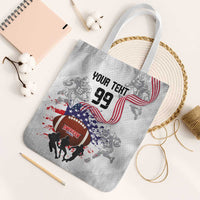 Custom American Football Tote Bag Road to Glory