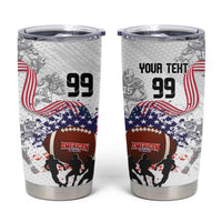 Custom American Football Tumbler Cup Road to Glory