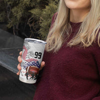 Custom American Football Tumbler Cup Road to Glory