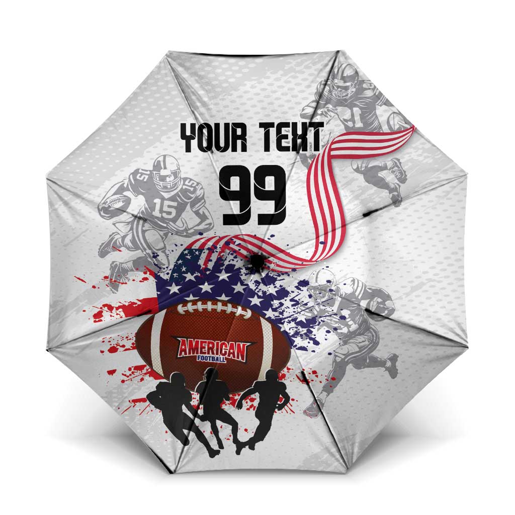 Custom American Football Umbrella Road to Glory