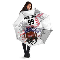 Custom American Football Umbrella Road to Glory