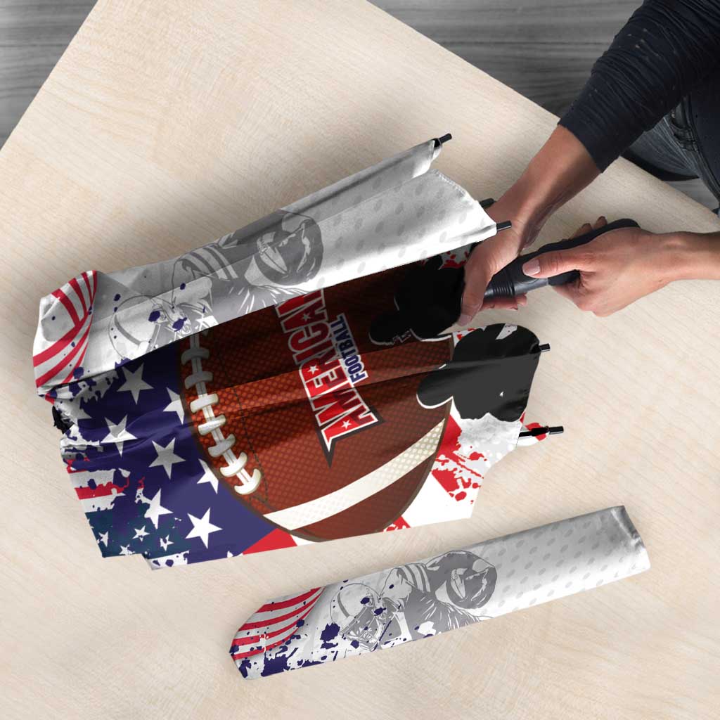 Custom American Football Umbrella Road to Glory