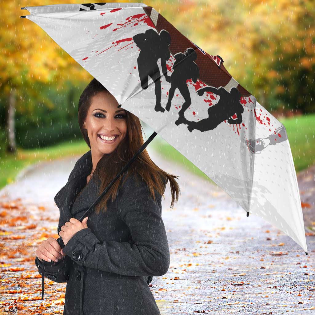 Custom American Football Umbrella Road to Glory