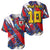 Custom Japan Football Baseball Jersey Seigaiha and Brush Style