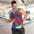 Custom Japan Football Men Tank Top Seigaiha and Brush Style