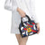 Custom Japan Football Shoulder Handbag Seigaiha and Brush Style