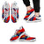 Custom Japan Football Sneakers Seigaiha and Brush Style