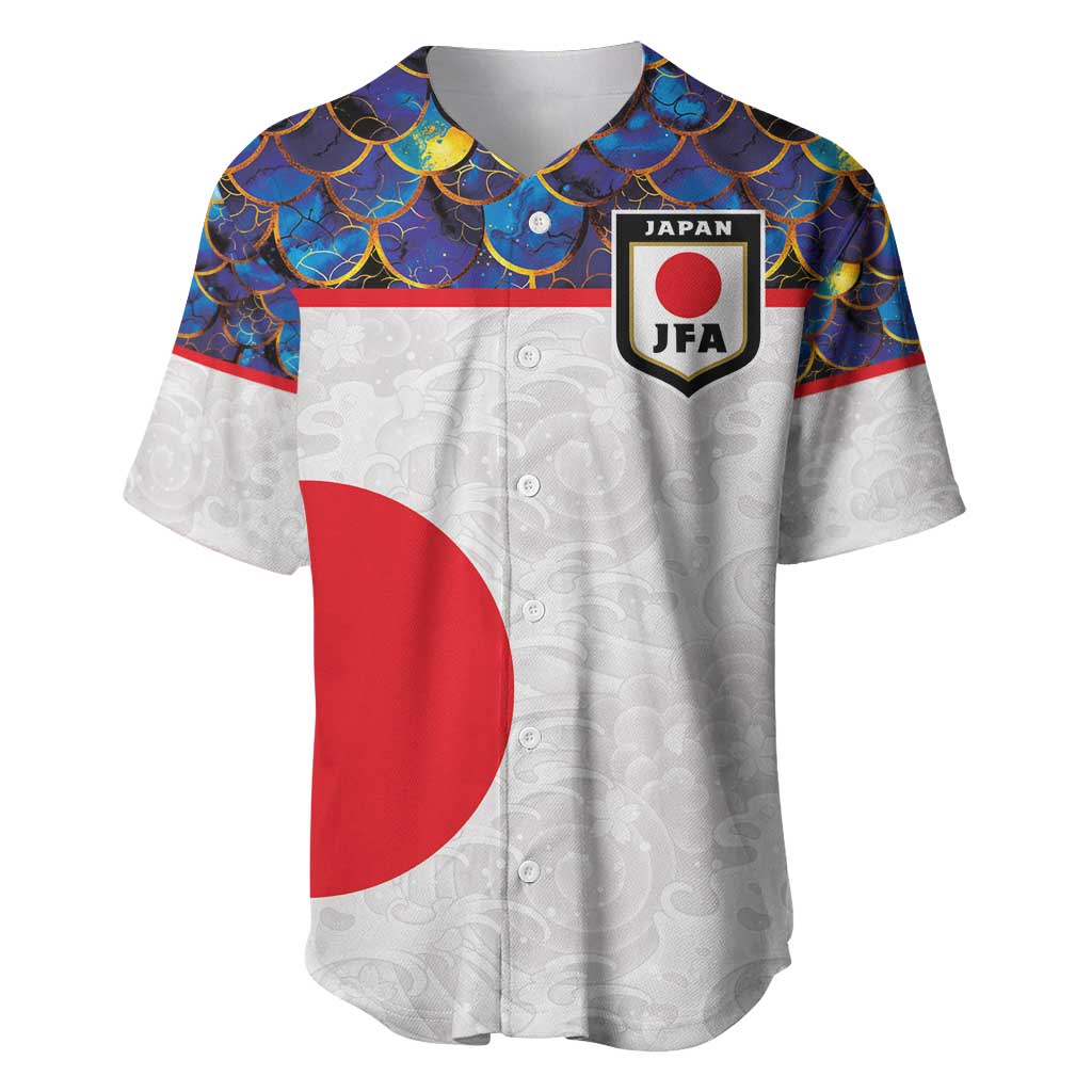 Custom Japan Football Baseball Jersey Seigaiha and Sun