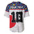 Custom Japan Football Baseball Jersey Seigaiha and Sun