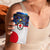 Custom Japan Football 4 in 1 Can Cooler Tumbler Seigaiha and Sun