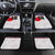 Custom Japan Football Car Mats Seigaiha and Sun