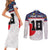 Custom Japan Football Couples Matching Short Sleeve Bodycon Dress and Long Sleeve Button Shirt Seigaiha and Sun