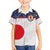 Custom Japan Football Family Matching Off Shoulder Maxi Dress and Hawaiian Shirt Seigaiha and Sun