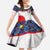 Custom Japan Football Family Matching Puletasi and Hawaiian Shirt Seigaiha and Sun
