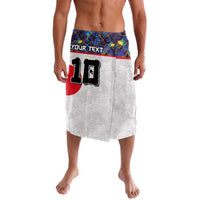 Custom Japan Football Lavalava Seigaiha and Sun