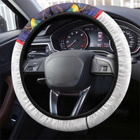 Japan Football Steering Wheel Cover Seigaiha and Sun