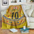 Custom Colombia Football Blanket Sporty Vueltiao Hat
