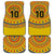 Custom Colombia Football Car Mats Sporty Vueltiao Hat