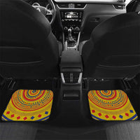 Custom Colombia Football Car Mats Sporty Vueltiao Hat