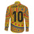 Custom Colombia Football Family Matching Short Sleeve Bodycon Dress and Hawaiian Shirt Sporty Vueltiao Hat