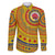 Custom Colombia Football Family Matching Summer Maxi Dress and Hawaiian Shirt Sporty Vueltiao Hat